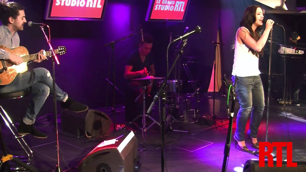 Natasha St Pier - Bonne nouvelle en live dans le Grand Studio RTL présenté par Eric Jean-Jean - RTL