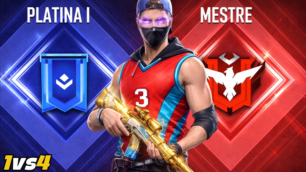DO PLATINA AO MESTRE TOP REGIONAL NOVA TEMPORADA 50! FREE FIRE - K7 FF