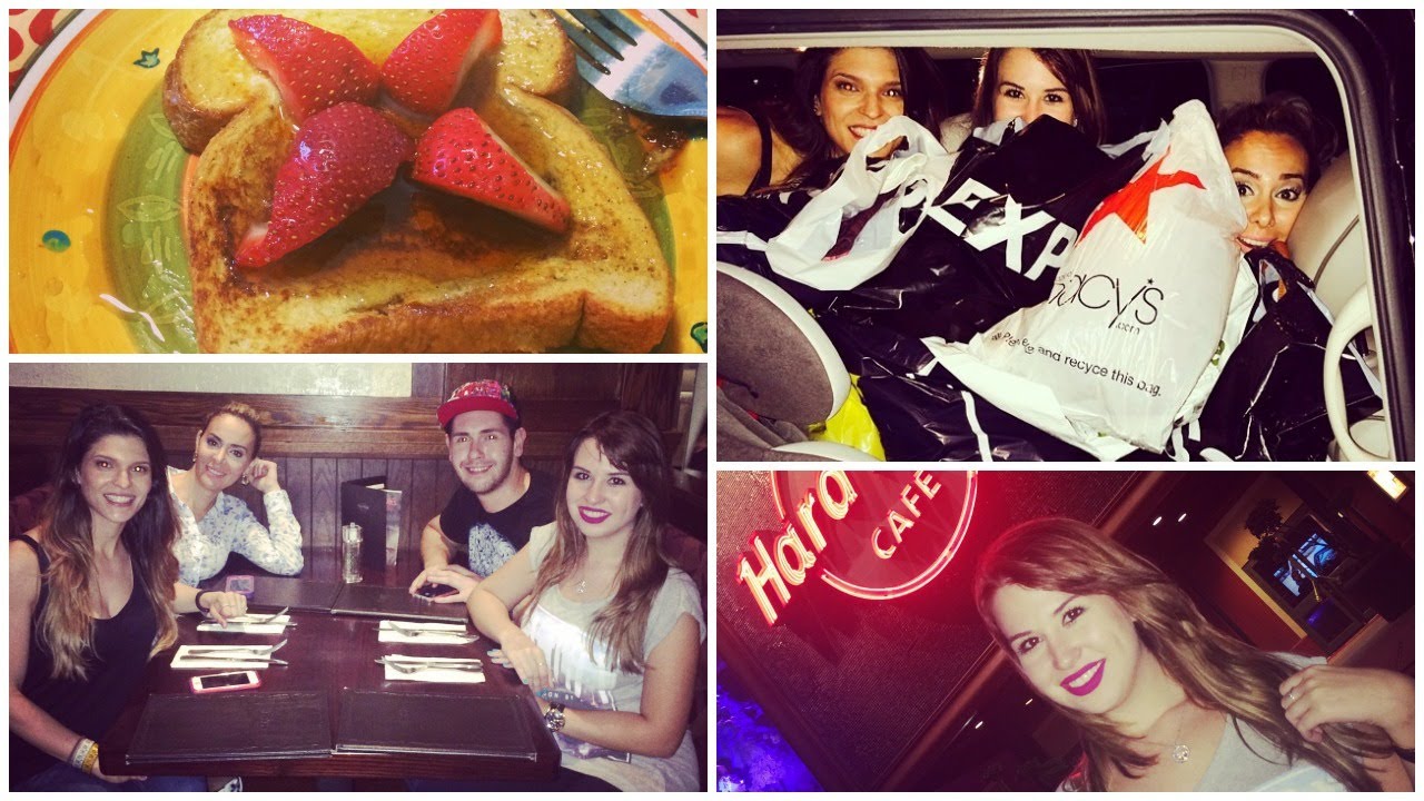 Outlet, Shopping e Hard Rock Cafe - Viagem Luh e Fabi - Dia 3 - Fabi Santina