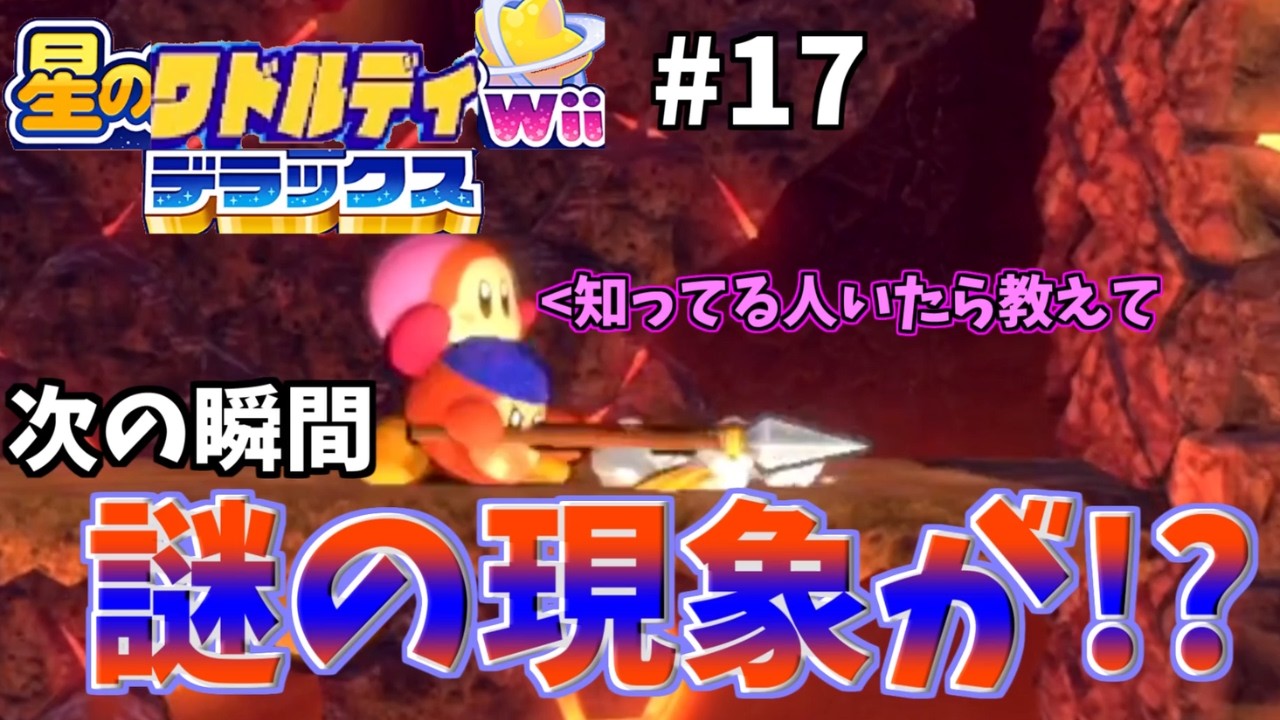 【星のカービィ】マジで誰も知らない現象が起きました!!星のワドルディWii デラックス #17