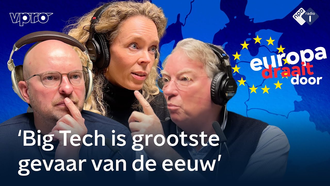 Roxane van Iperen: Europa moet van het Big Tech-infuus af | Europa Draait Door #3 | NPO Radio 1