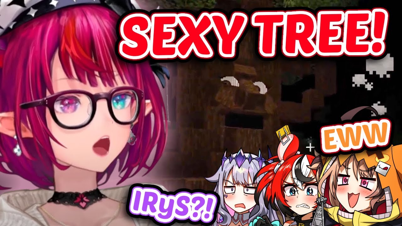 IRyS REALLY down bad for trees... 【 Gigi | Bae | Biboo】
