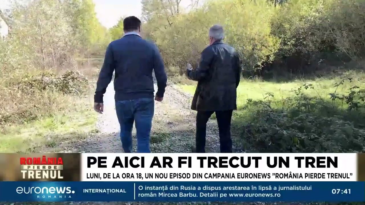 O linie de cale ferată din Argeș stă abandonată de 35 de ani