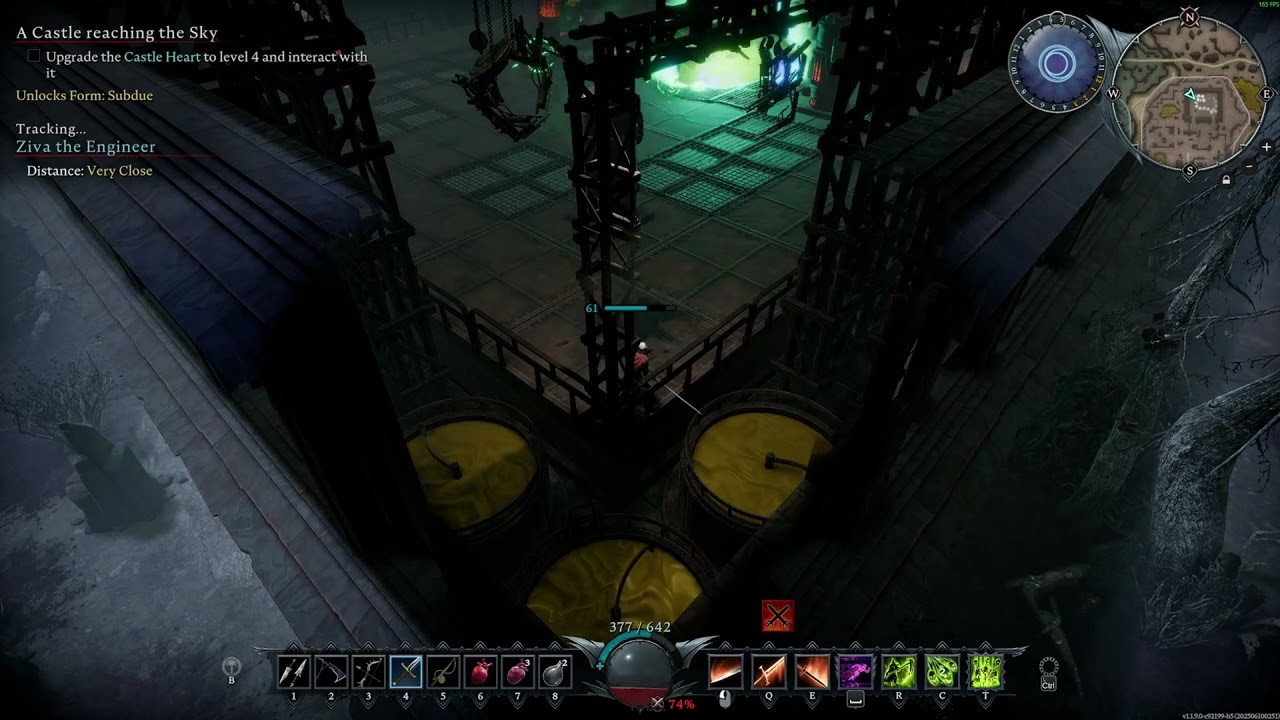 V Rising - Ziva the Engineer (Brutal, Gear Level 58-61)