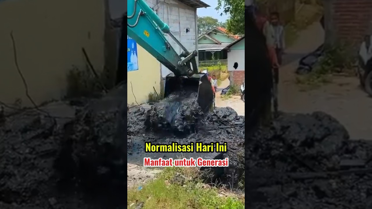 Normalisasi Kali Apur Batujaya Karawang ‼️ Sungai Bersih, Warga Bebas Banjir