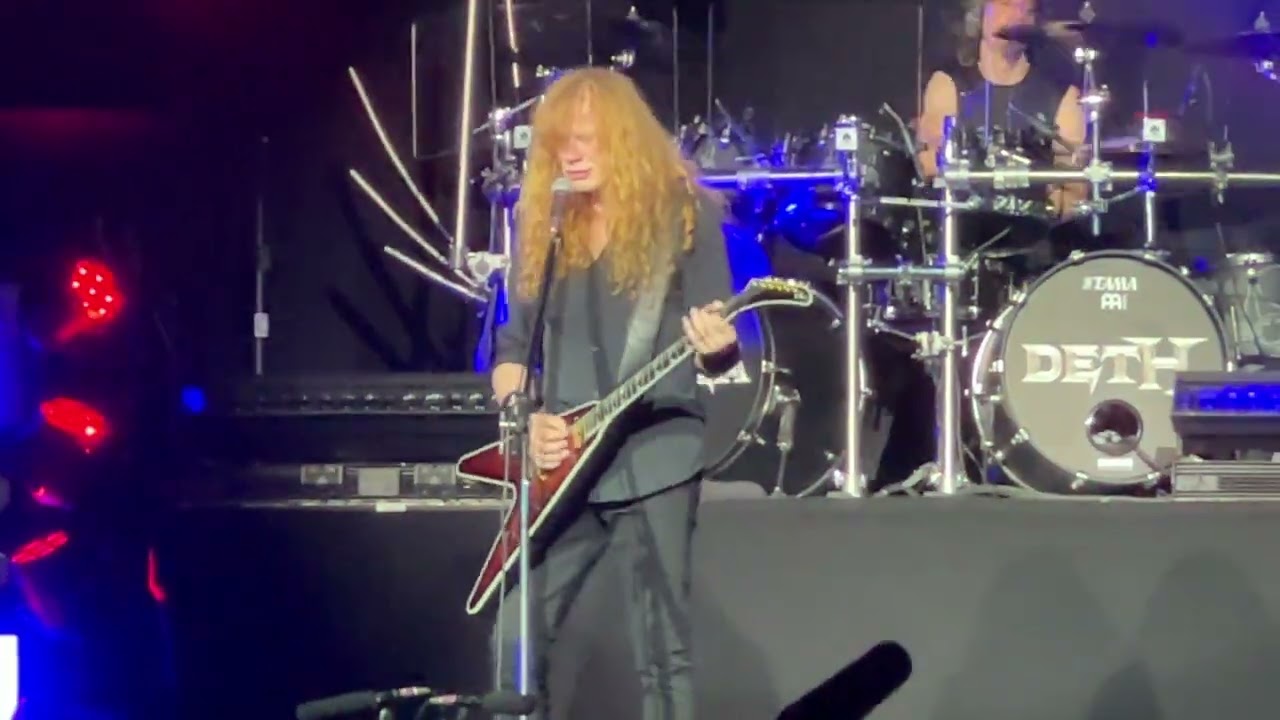 Megadeth - Holy Wars … the punishment Due - World tour 2025 Live - 12 October 2025 - Paris France