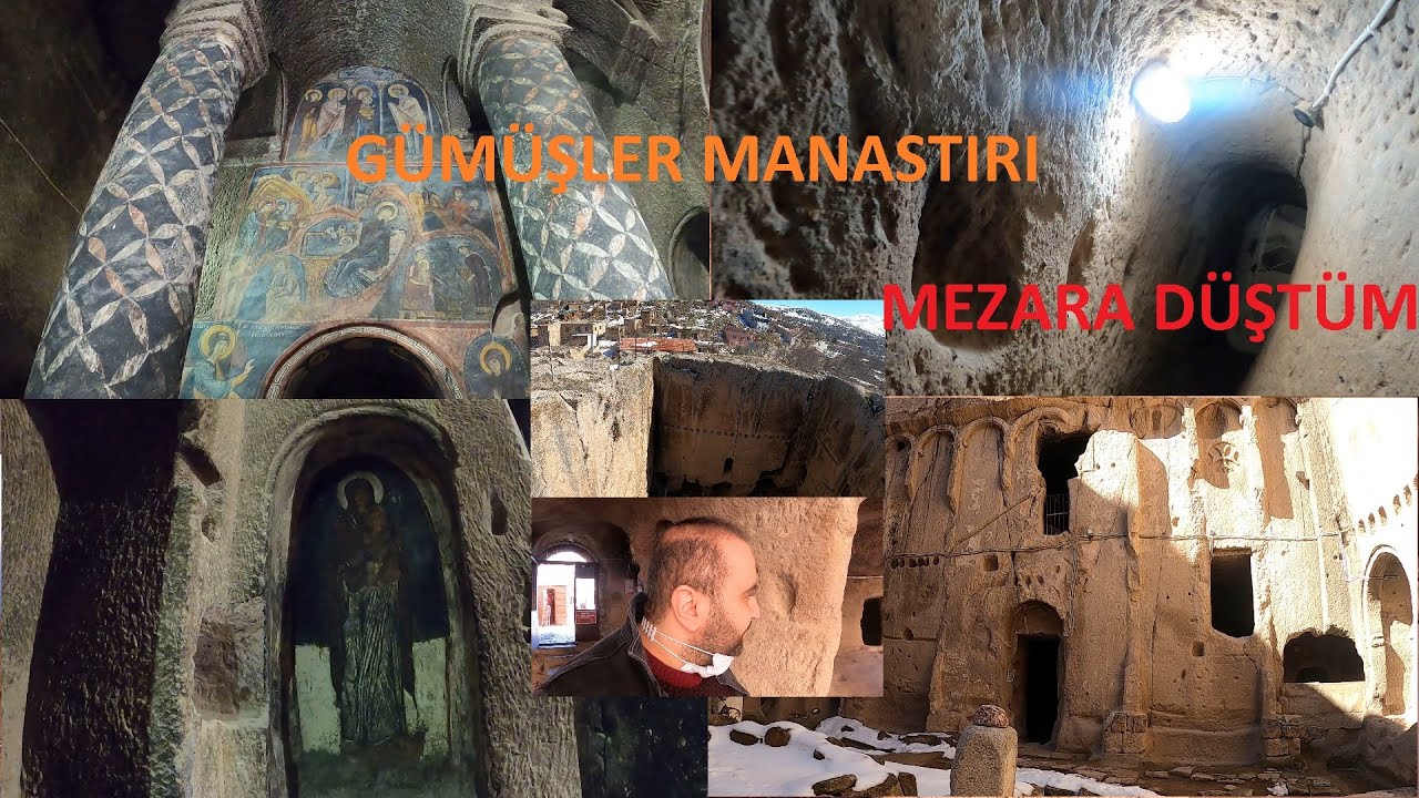 Niğde Gümüşler Manastırı Kilise Yeraltı Şehri (Manastırda Mezara Düştüm) - 9