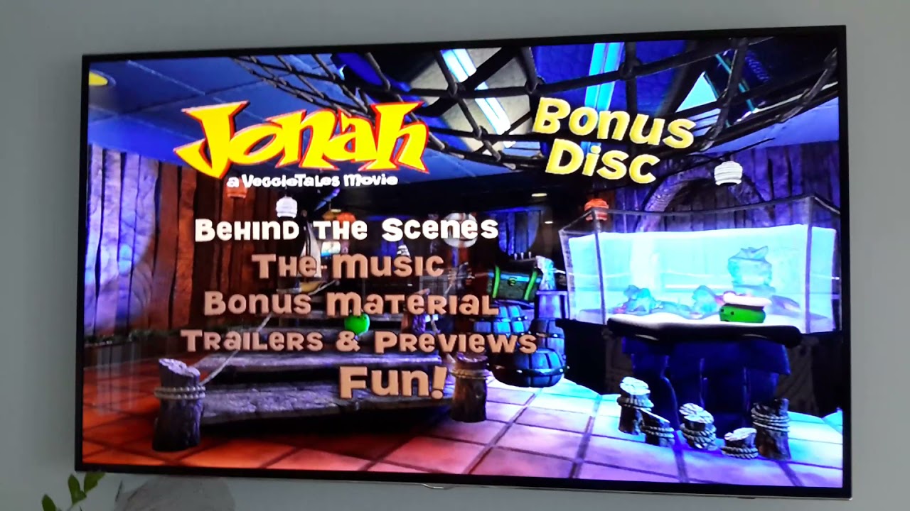 Jonah VeggieTales movie DVD menu