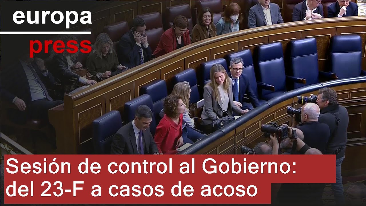 Así ha sido la sesión de control al Gobierno: de los documentos del 23-F a los casos de acoso