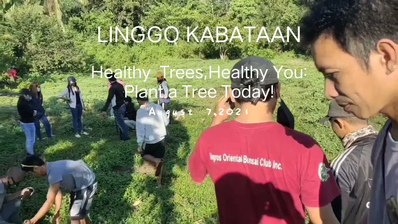 Tree Planting - Mabinay Bonsai Club Inc.