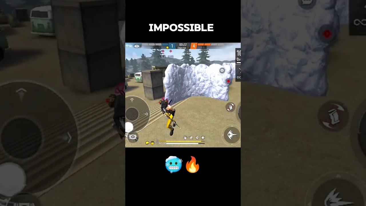 IMPOSSIBLE X KELLY #freefire #handle1vs4situationinfreefire #gamingmarathon #smartphone #impossible