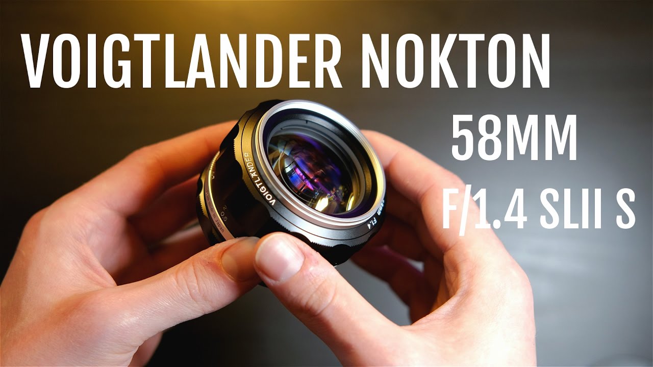 UNBOXING Voigtlander Nokton 58mm F/1.4 SLII S