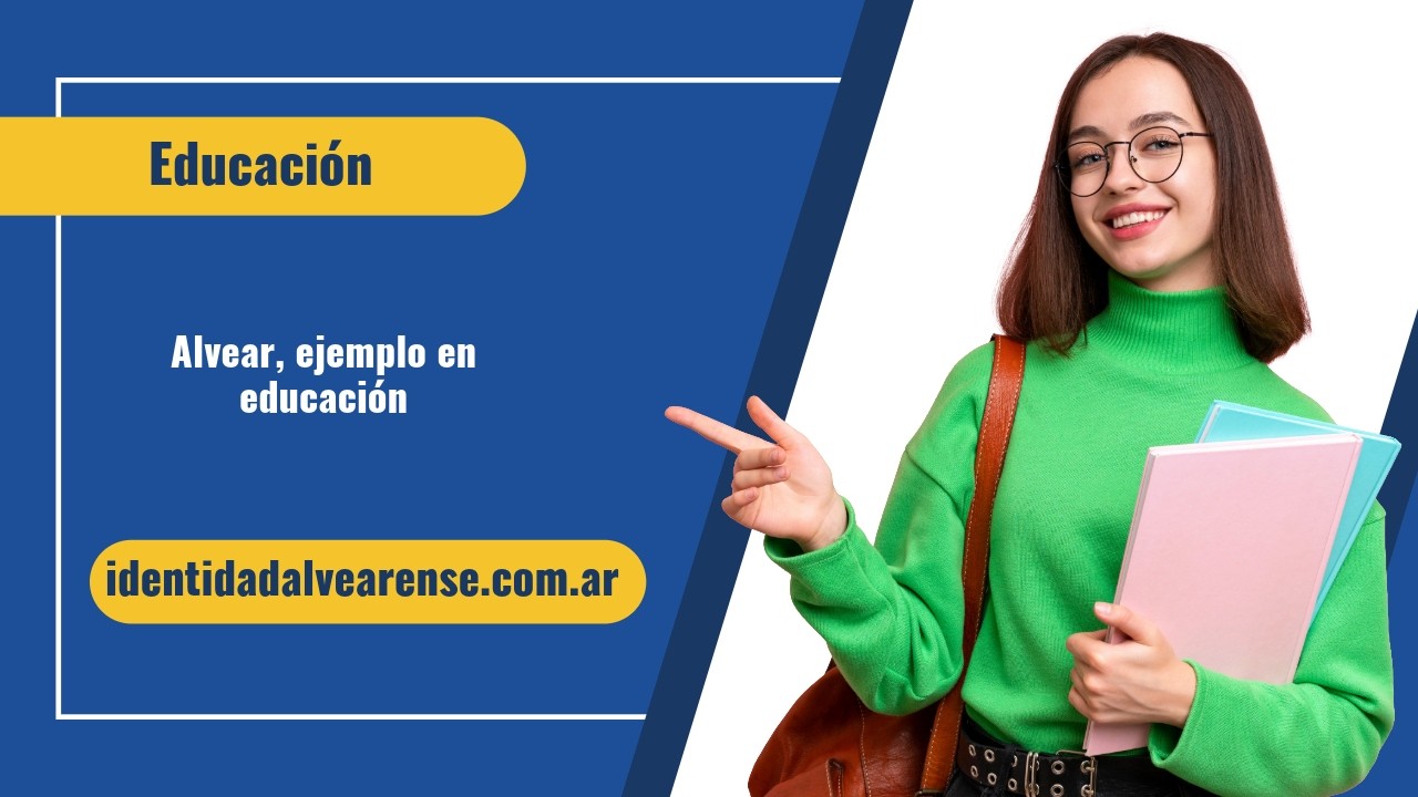 Alvear ejemplo de educación