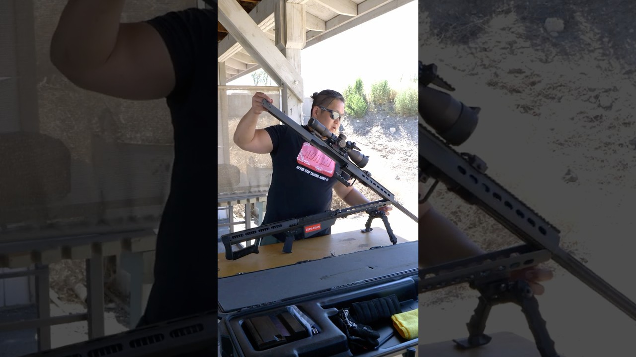 Jak złożyć karabin Barrett kal. 50 (M82) w mniej niż 60 sekund!