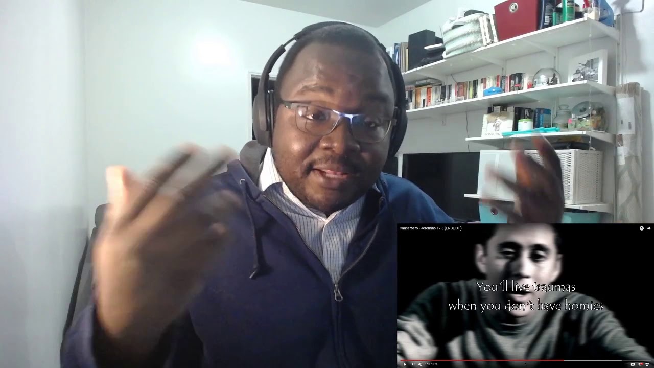 Canserbero - Jeremías 17:5 Music Video REACTION!!!!