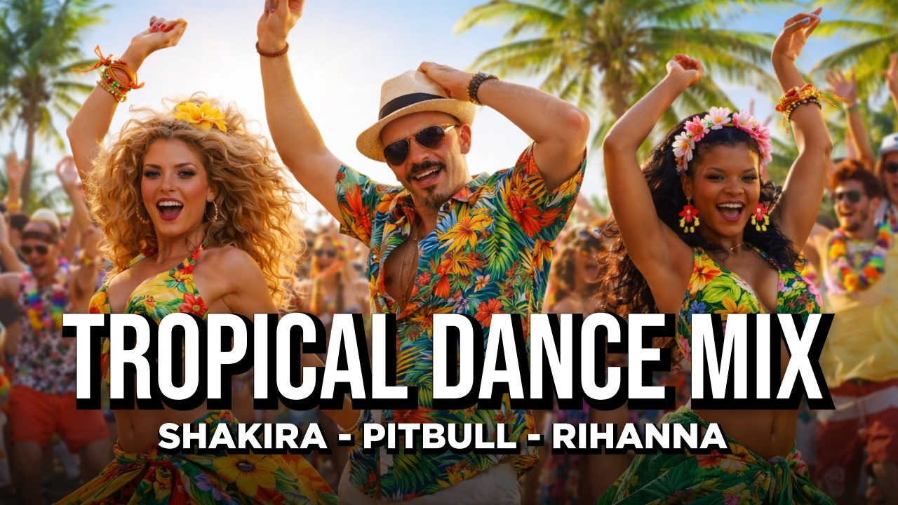 Pitbull ft Shakira & Rihanna - We Own The Night - Tropical Dance Mix ( Official Ai Music 2026 )