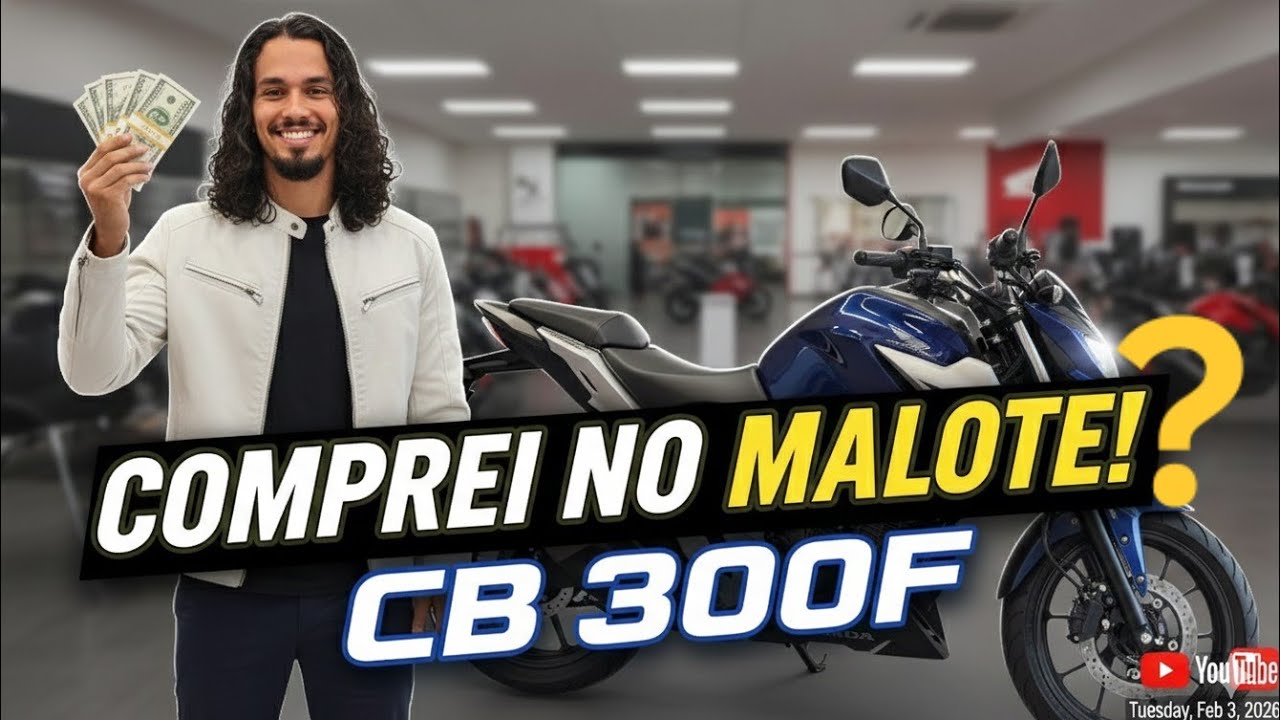 Comprando a nova CB 300F TWISTER 2026 