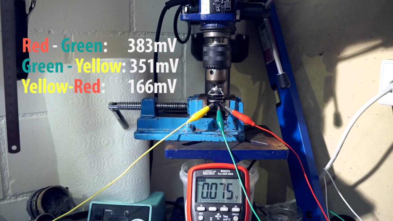 Brushless motor testing without LC meter.
