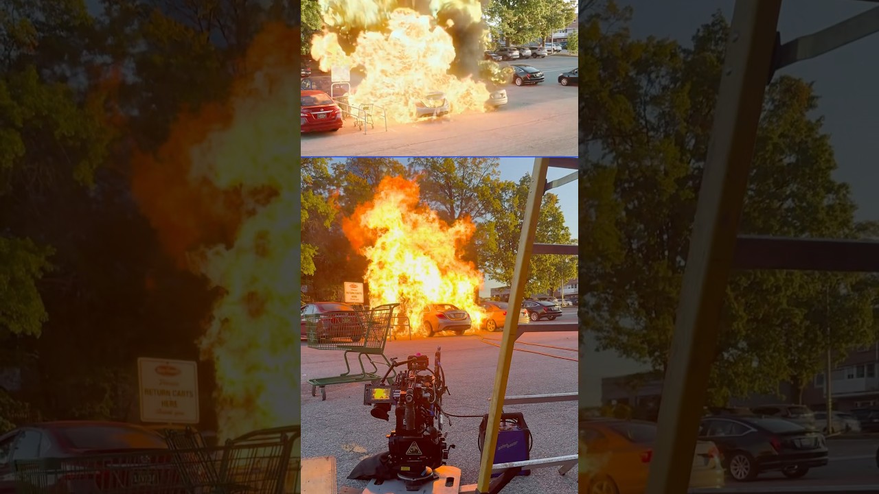 Car explosion BTS #CIA