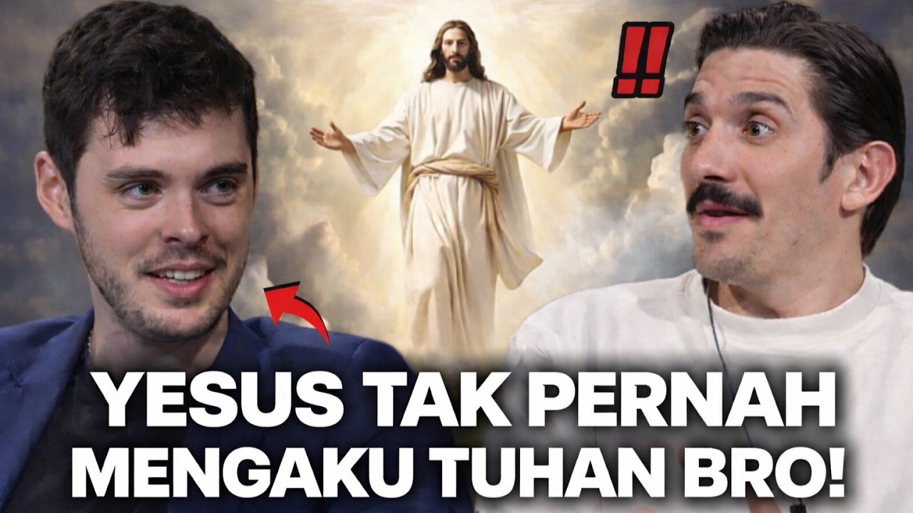 Influencer Inggris ini berkata Yesus TIDAK PERNAH MENGAKU sebagai Tuhan di Bibel | Alex O'Connor