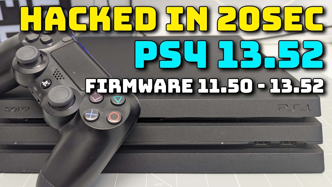 Взлом прошивки PS4 13.52 через посещение одного сайта!!