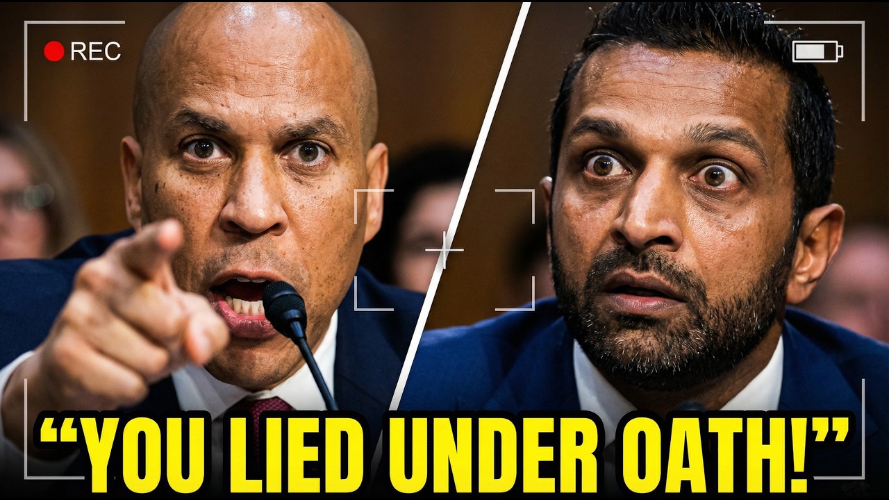Kash Patel CAUGHT LYING Under Oath After Senator Booker EXPOSES Him In Explosive Hearing