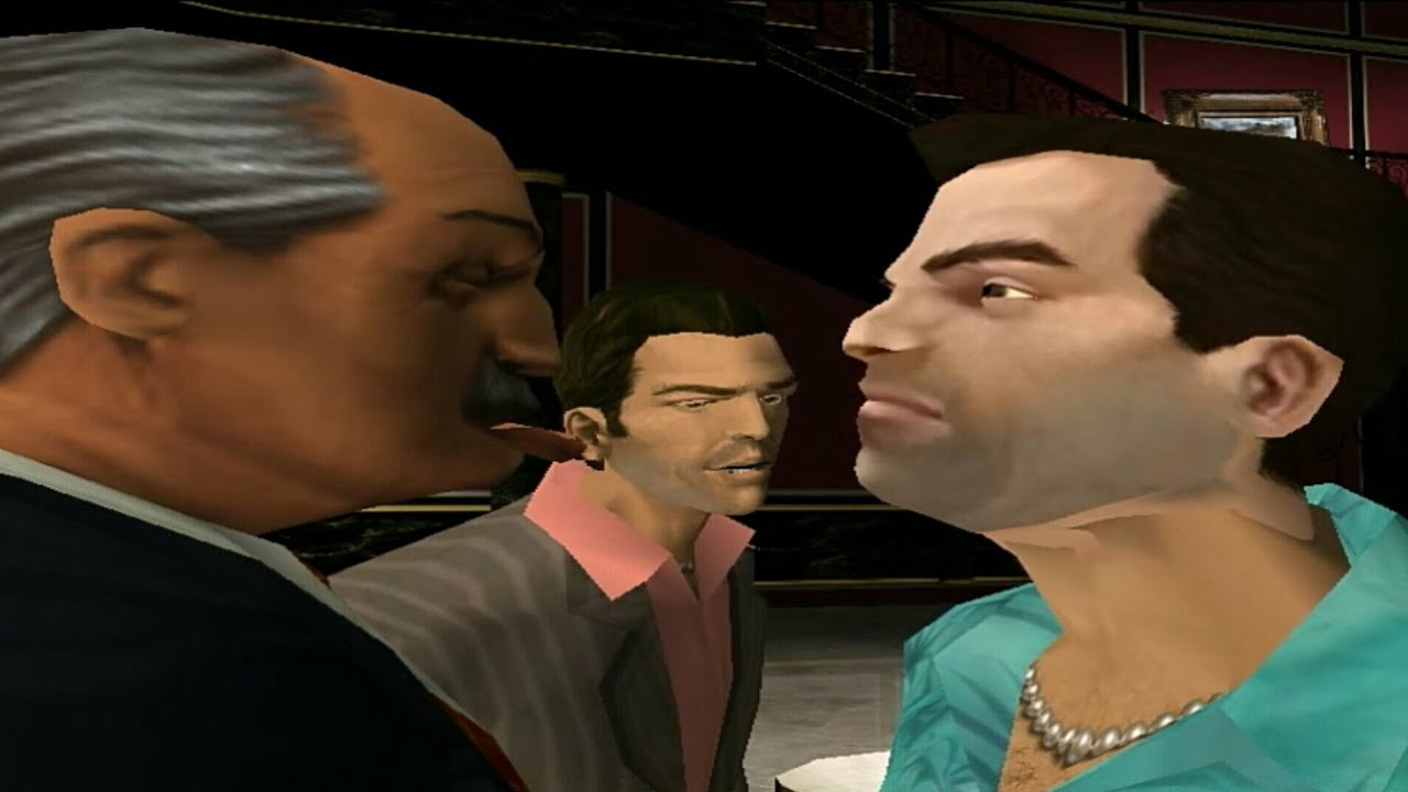 GTA vice city Toni Kill Salvatore Leone And Tommy in mission 