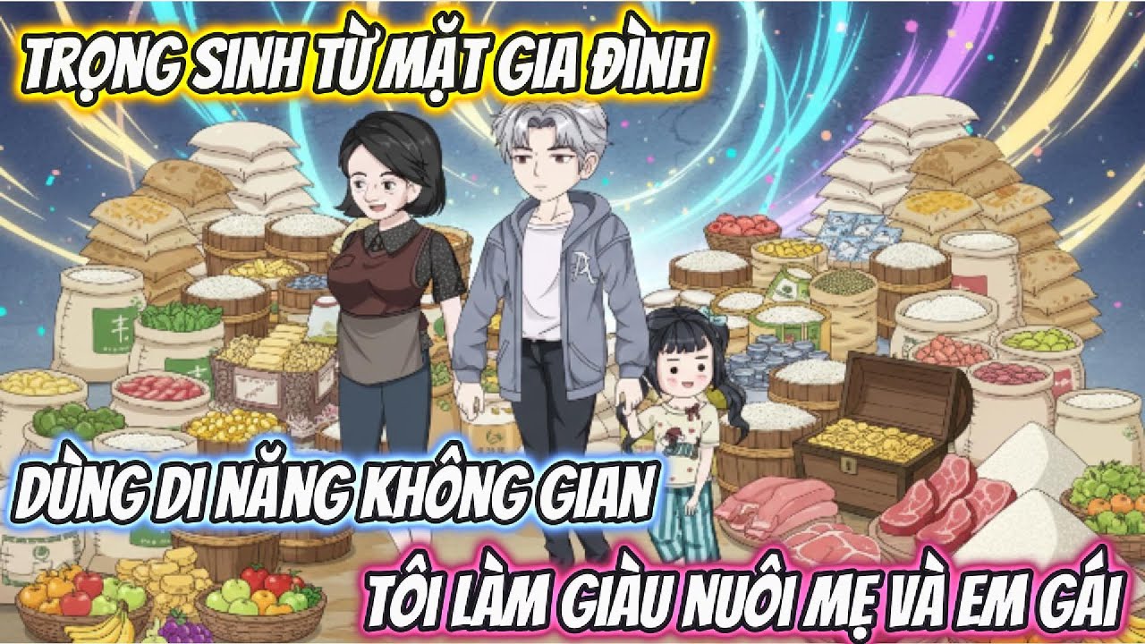 Trọng Sinh Từ Mặt Gia Đình Dùng Dị Năng Hệ Thống, Tôi Làm Giàu Nuôi Mẹ Và Em Gái Full