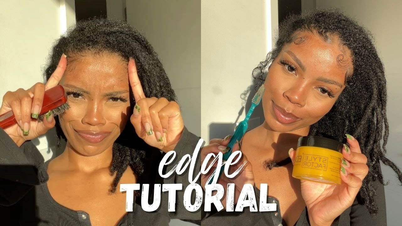 ♡ EDGES 101: what i use on my edges | therealcholey