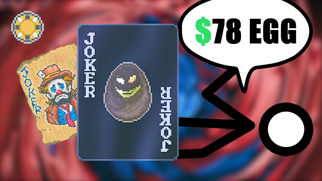 NAT NEGATIVE EGG FROM JUDGMENT | Gold Stake Balatro |