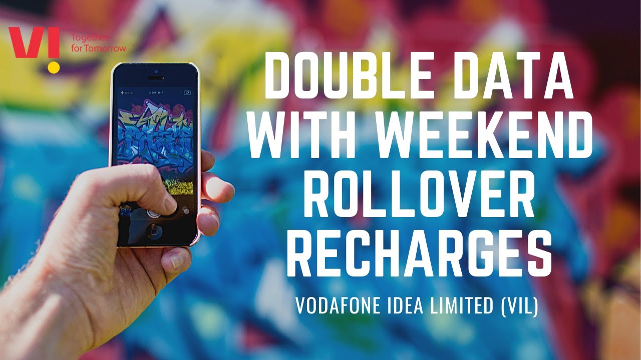 VI Double DATA with Weekend Rollover and Unlimited Local & STD Calling Recharges(Vodafone Idea LTD)