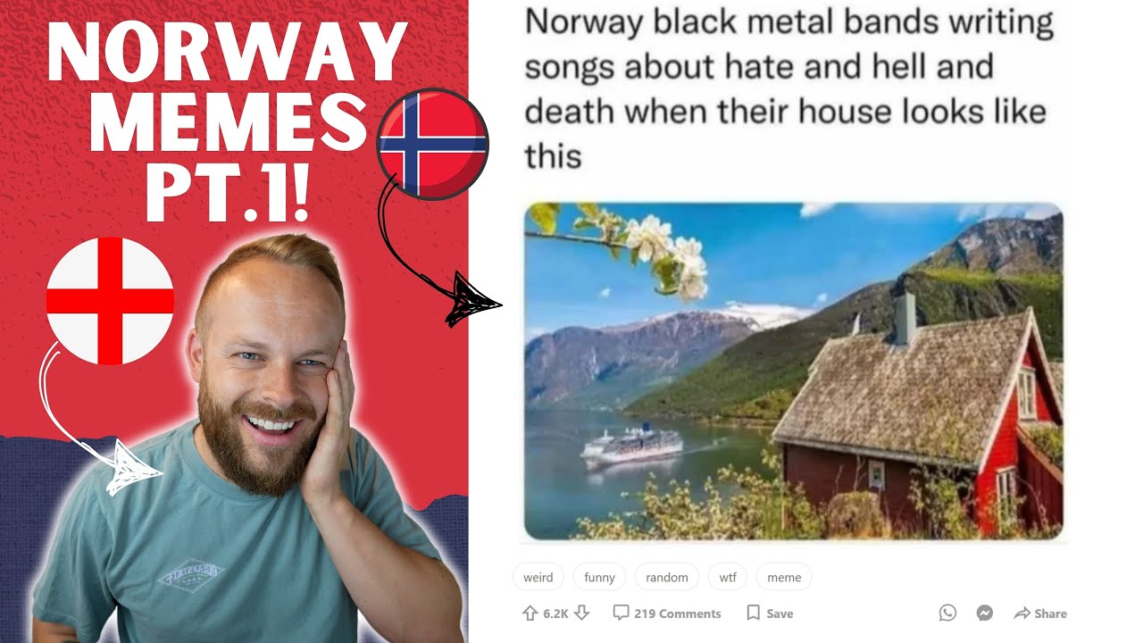 Englishman Reacts to... Only in Norway 🇳🇴 | Meme Edition Pt.1