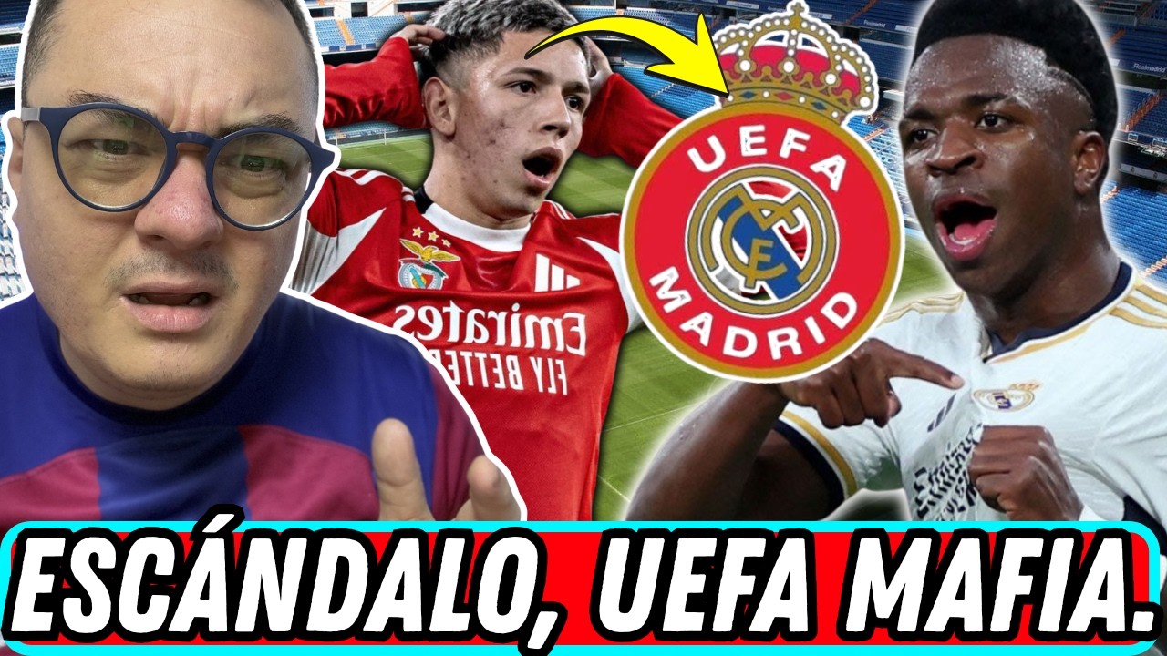 ESCANDALO MUNDIAL, LA UEFA y el REAL MADRID ADULTERAN LA COMPETICIÓN.