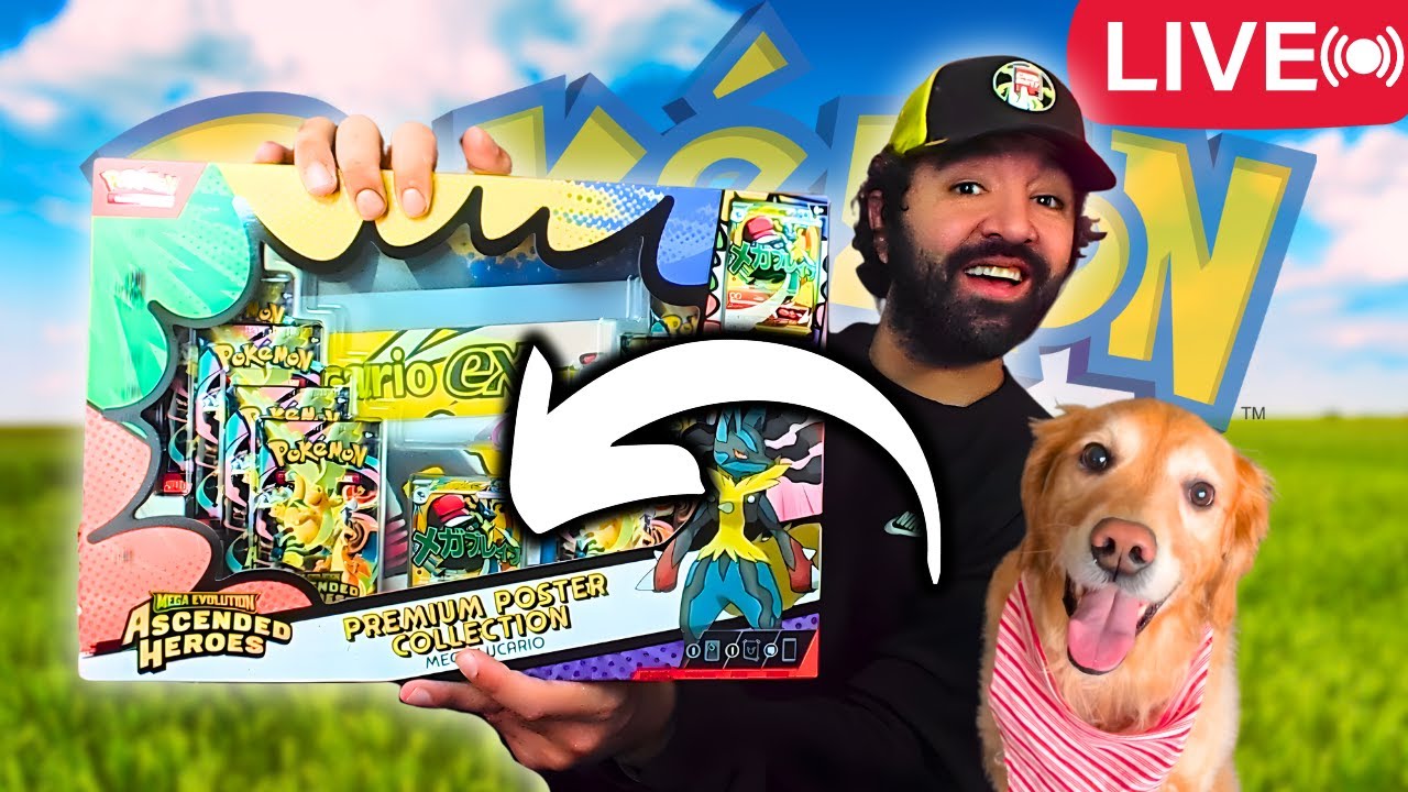 LIVE🔴Opening The BIGGEST & BEST Pokemon Cards... For YOU!!