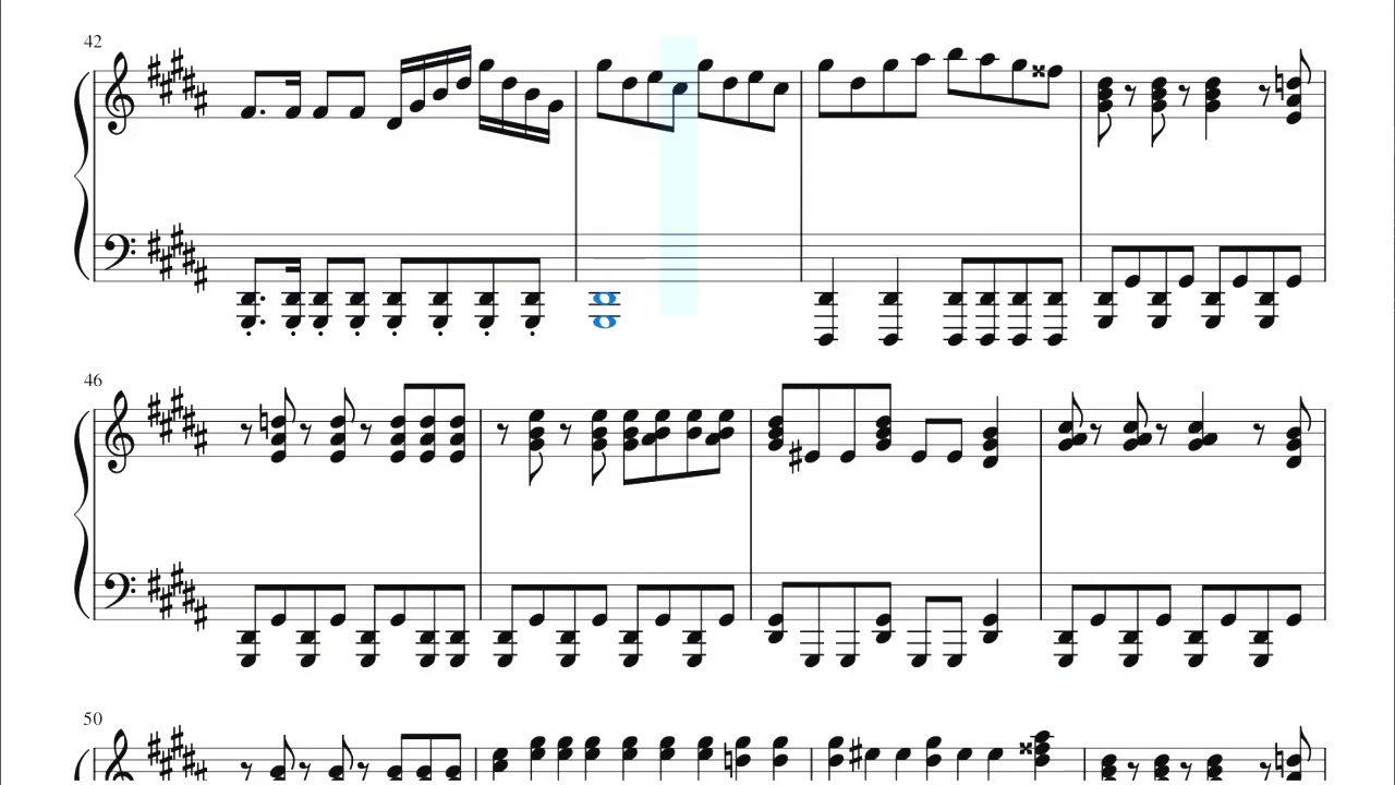 fallen shepherd ft. RabbiTon Strings - ENDYMION (piano score)