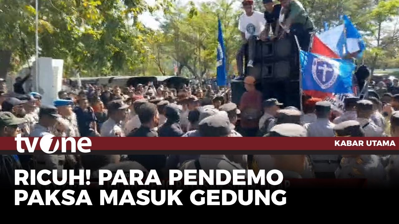Kericuhan Demo Ratusan Sopir Pikap di Kupang NTT | Kabar Utama tvOne