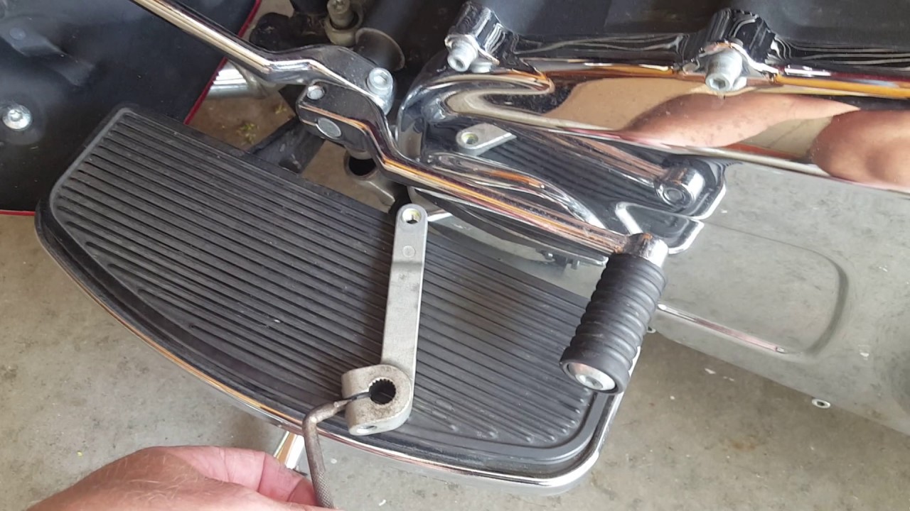 Better lever Harley spline shifter lever removal