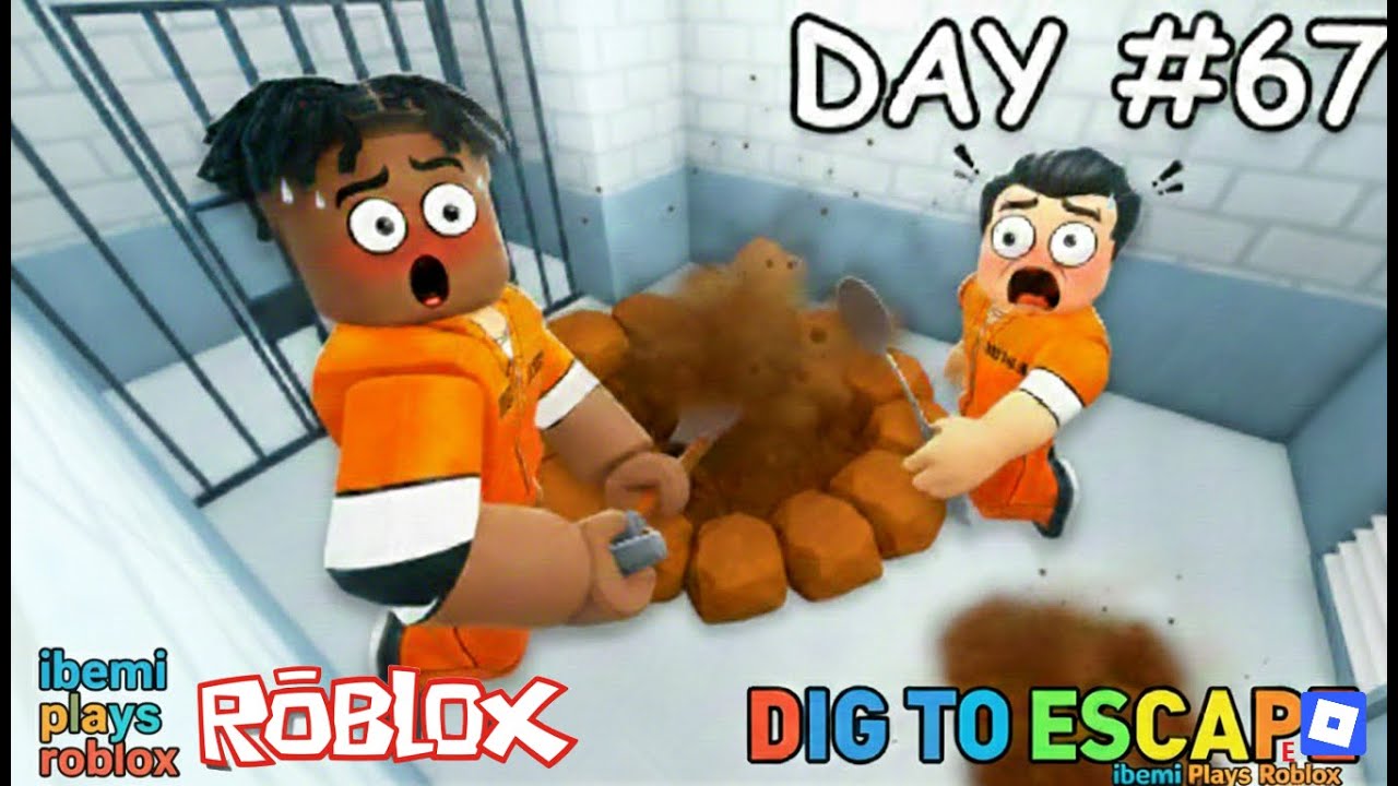 KAŞIKLA HAPİS KAÇIŞI?! 🥄 Dig to Escape Roblox: IMPOSSIBLE!