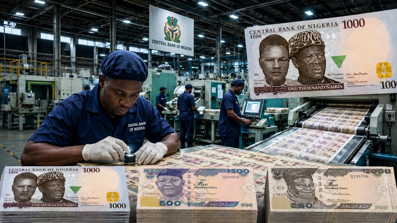 Inside Nigeria's Money Factory: Why a 1,000 Naira Note Can't Buy a Bottle of Coke (Full Process)