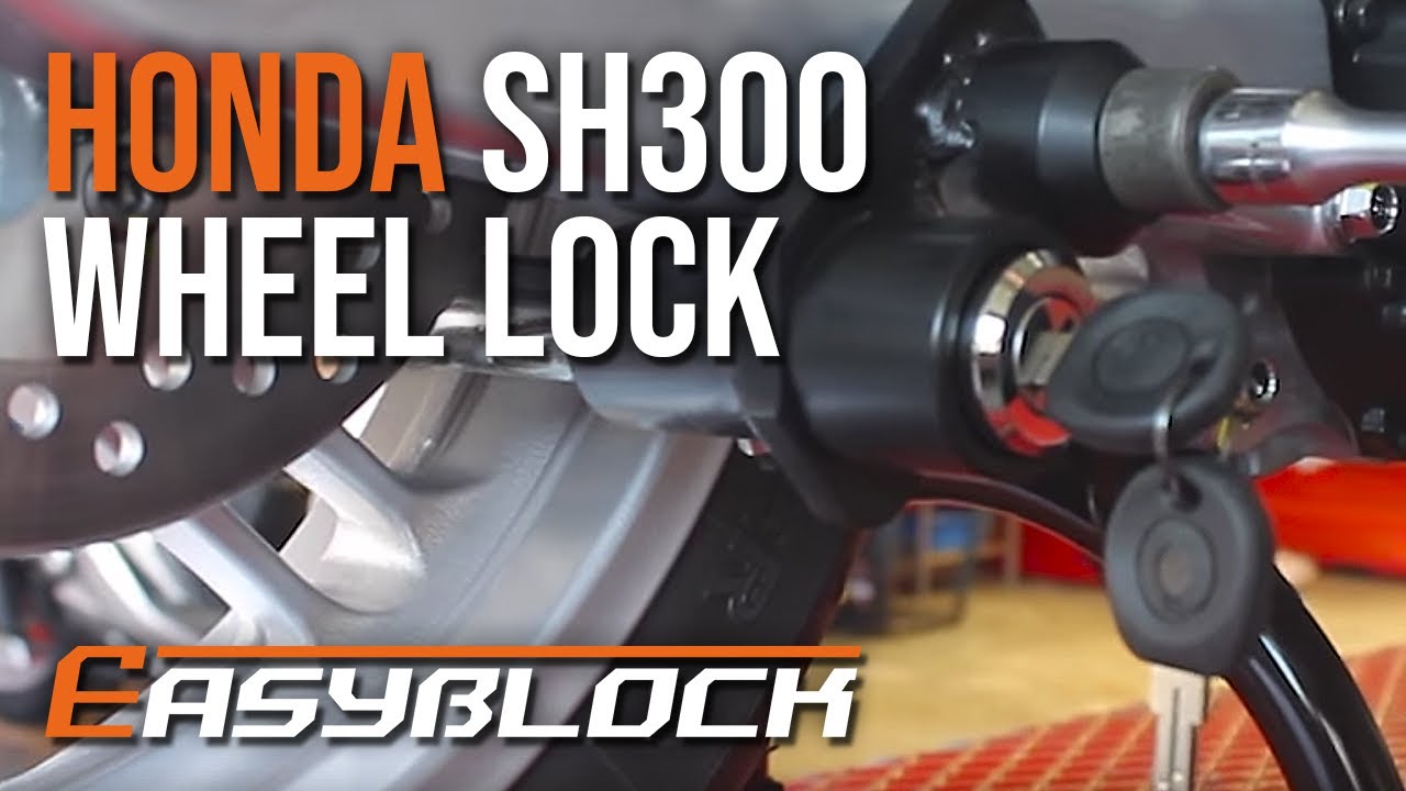 Honda SH300 - EasyBlock Scooter Wheel Lock