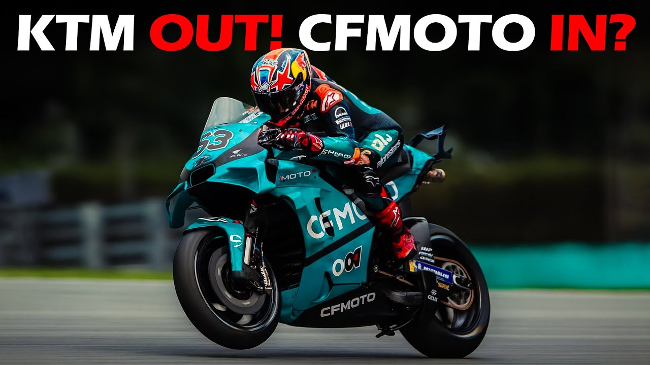 CFMOTO покупает команду KTM MotoGP! Первая китайская команда MotoGP?