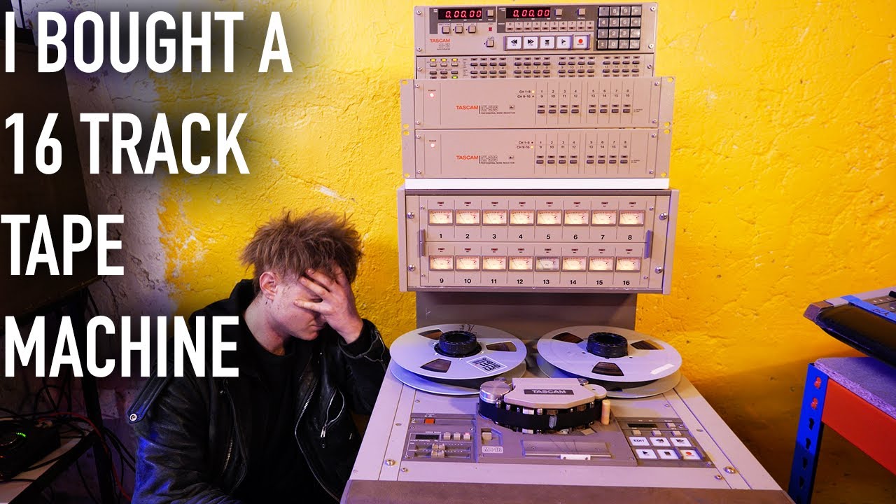 What Was I Thinking.. I BOUGHT A 16 TRACK STUDIO REEL TO REEL.