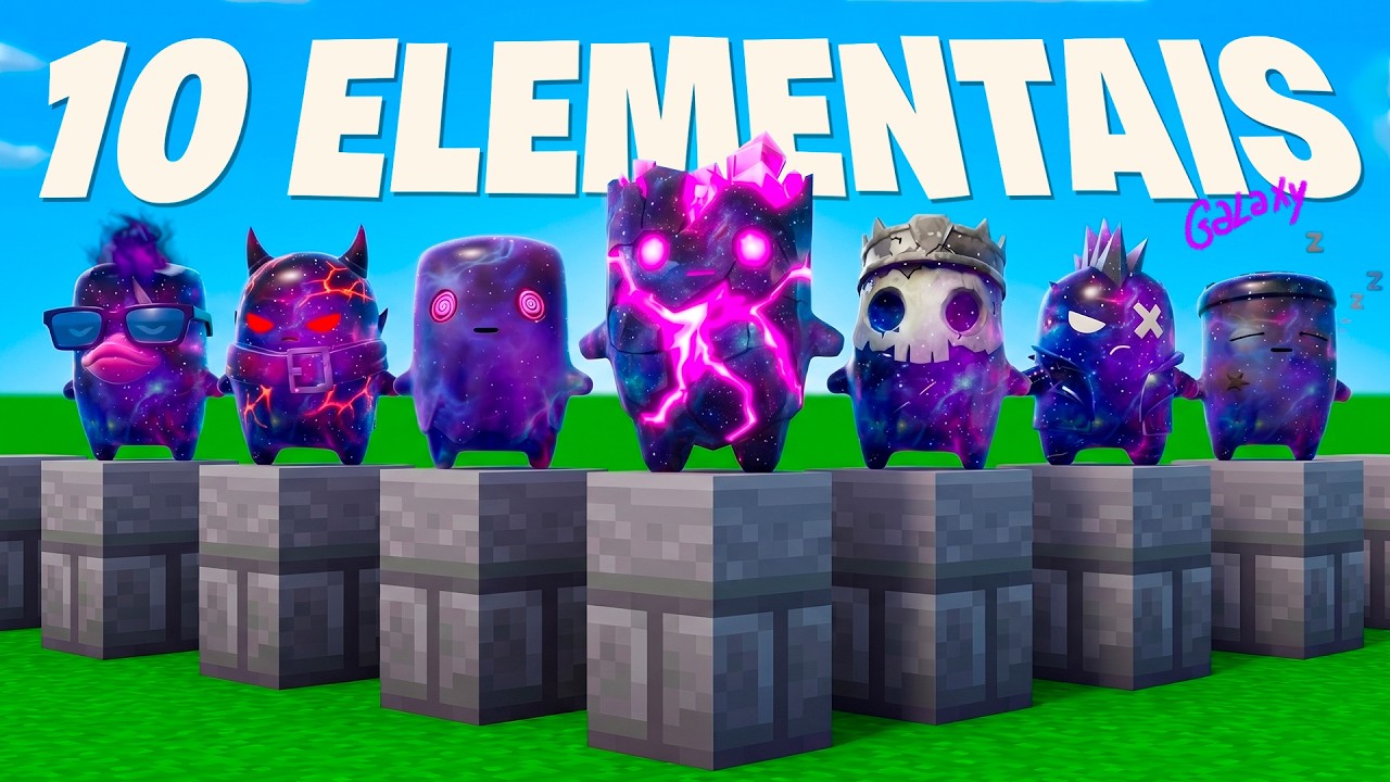 Como Pegar TODOS os 10 ELEMENTAIS GALAXY na Temporada 3 Cap&iacute;tulo 7