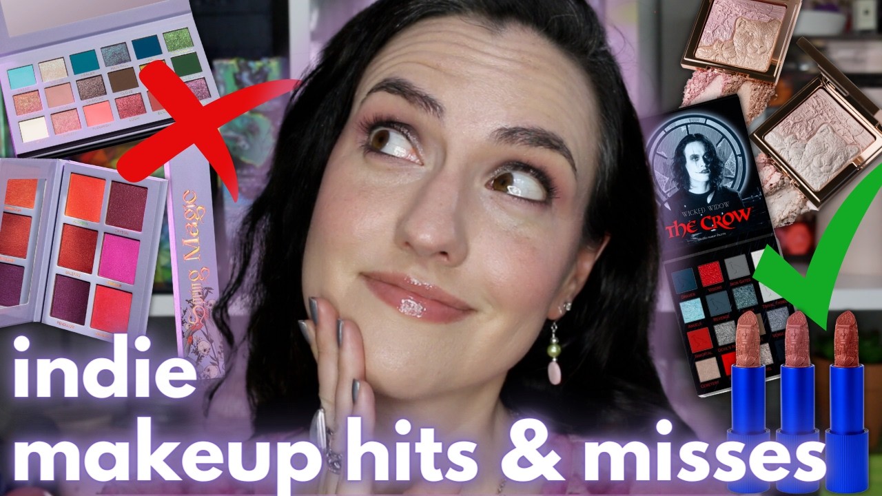 New Indie Makeup Roundup! | Unearthly Spring Magic, Wicked Widow The Crow Collection + MORE!