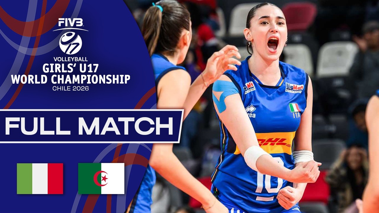 Italy vs. Algeria - Pool Play | Girls' U17 World Championship - 2026