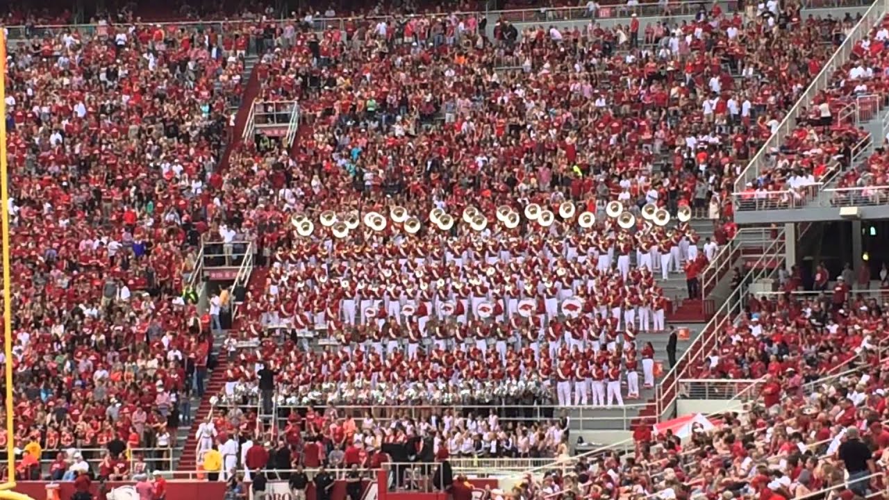 2014 Razorback Marching Band 
