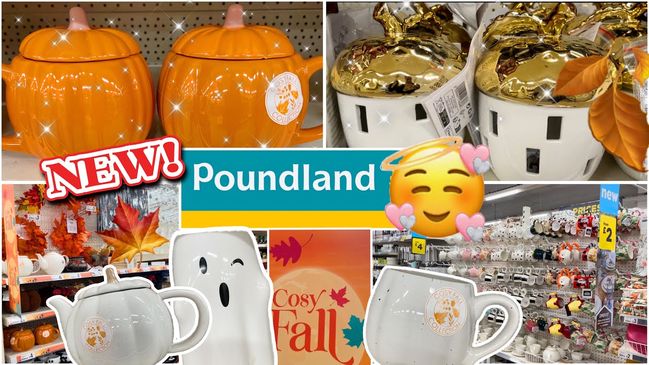 🍁NEW IN POUNDLAND‼️ AUTUMN 2024 👻 COME SHOP WITH ME IN POUNDLAND | SEPTEMBER 2024 | COSY CORNER