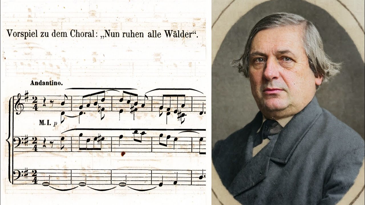 Christian Robert Pfretzschner (1821-1885): Nun ruhen alle Wälder