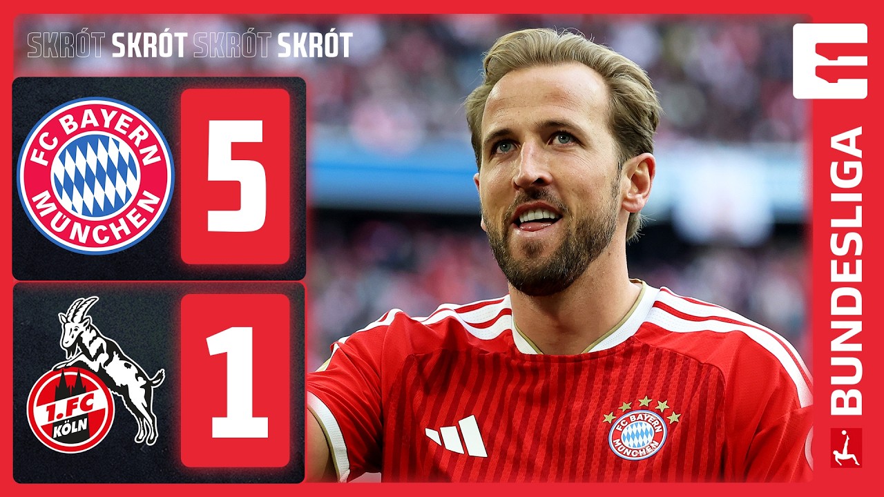 KANE SPUENTOWAŁ SEZON HAT-TRICKIEM! BAYERN KOŃCZY LIGOWE ZMAGANIA MOCNYM AKCENTEM