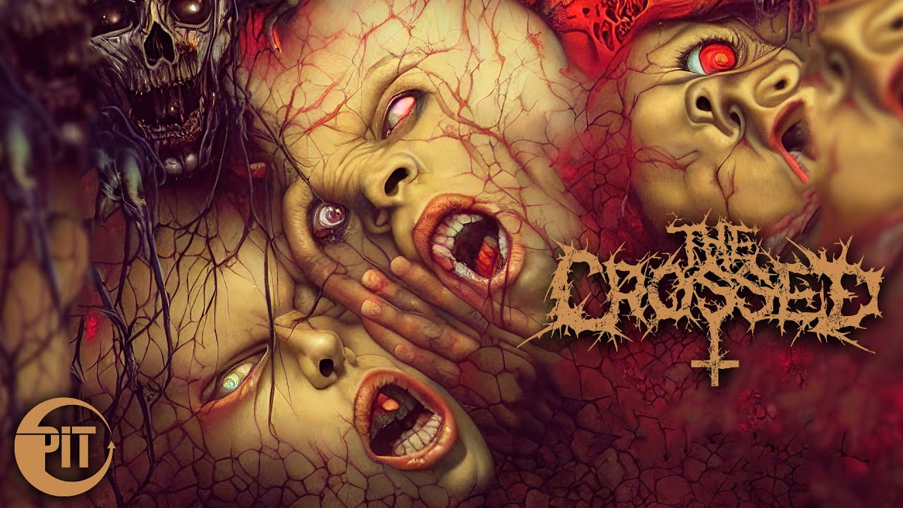 THE CROSSED - The Producer Of Suffering (Official Music Video) Progressive Deathcore | Circle Pit